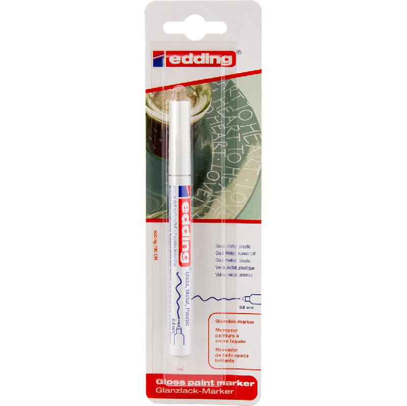 Edding 751 Paint Marker 1 2 mm Round Tip White Jarir Bookstore KSA