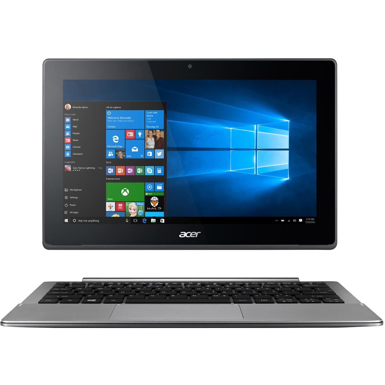 Acer 2in1 Laptop Detachable Intel Core M5Y10c (5th Gen) 11.6" 4 GB