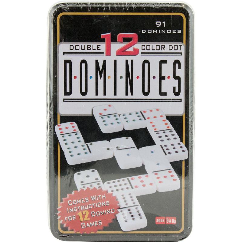 Dominoe Double-12 Playset White - Jarir Bookstore KSA