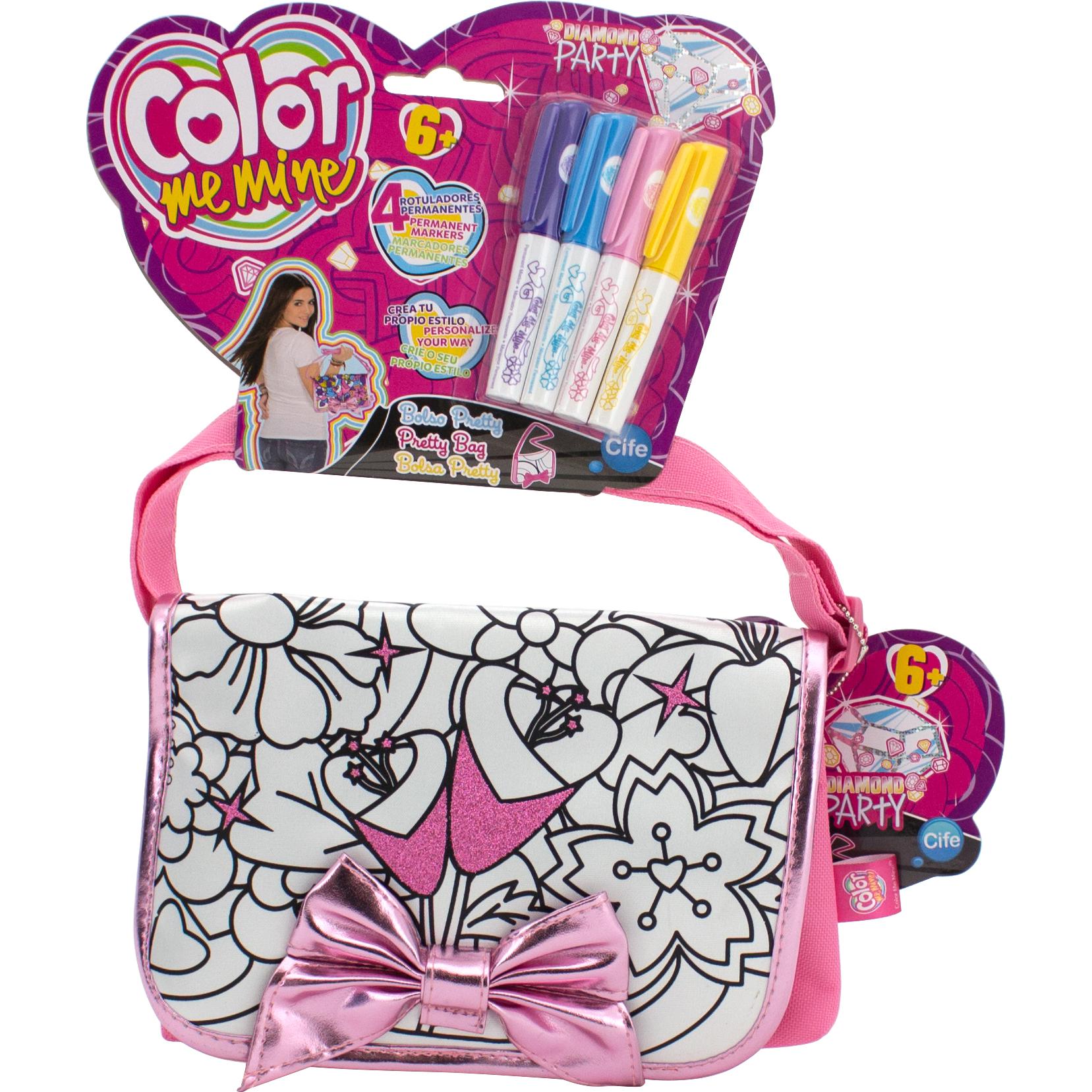 ماركة غير محددة كولر مي ماين Diamond Party: Small Bags - with Permanent Color Marker (4X) مجموعة أنشطة فنية - مكتبة جرير السعودية