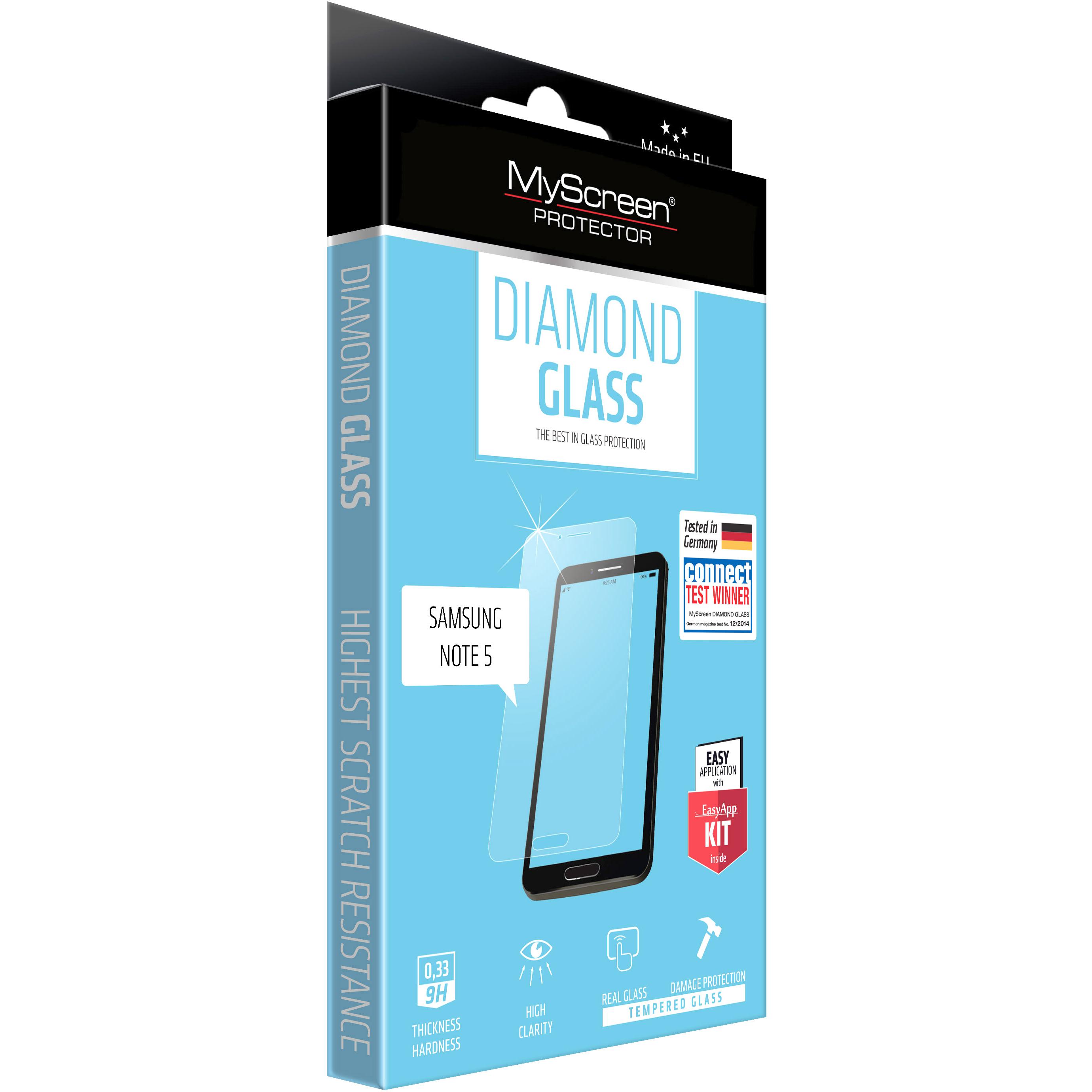 Dimond Screen Protector MyScreenPROTECTOR Diamond Glass Tempered Glass, Oleophobic Coated ...