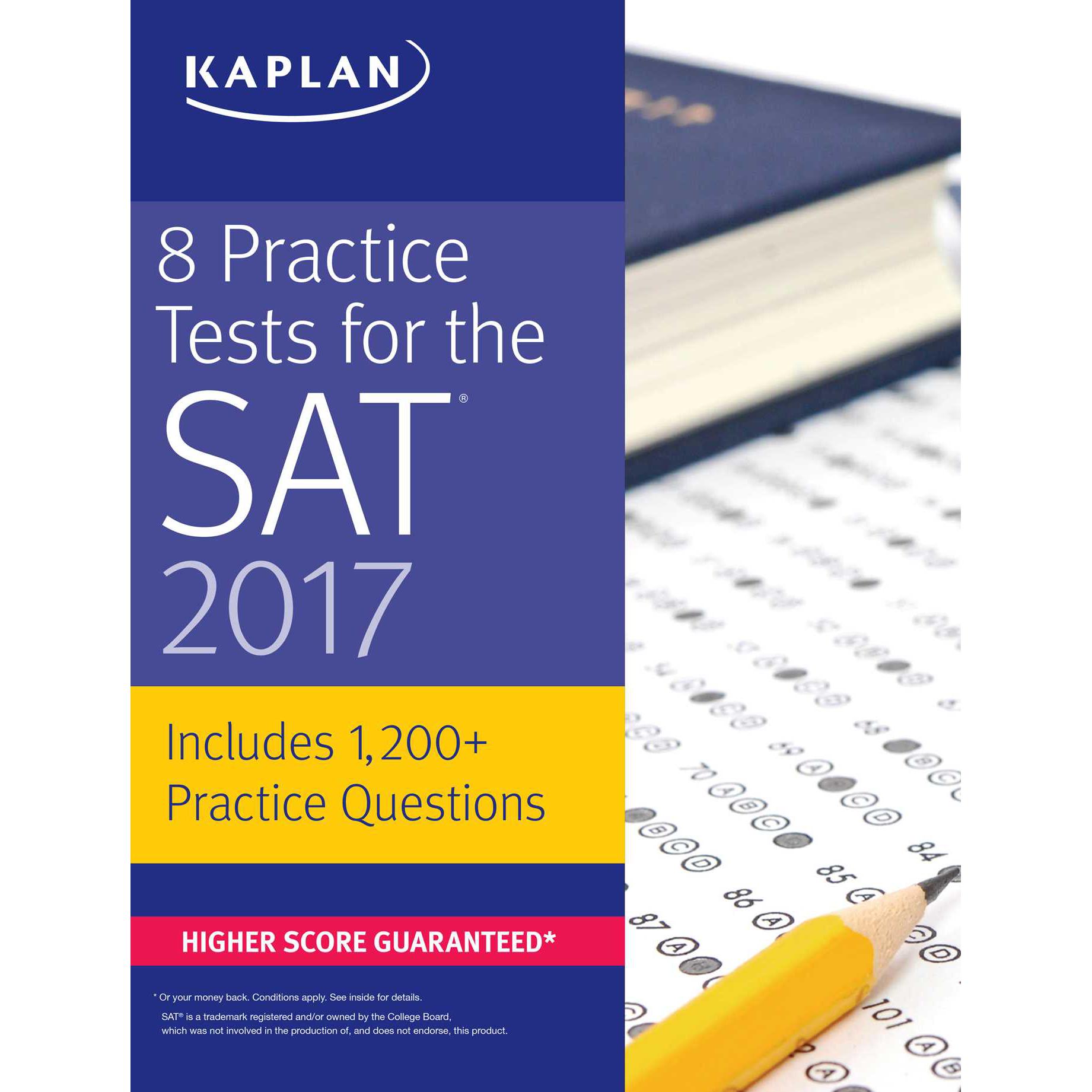 8 Practise Tests for The SAT 2017 Staffs of Kaplan - مكتبة جرير السعودية