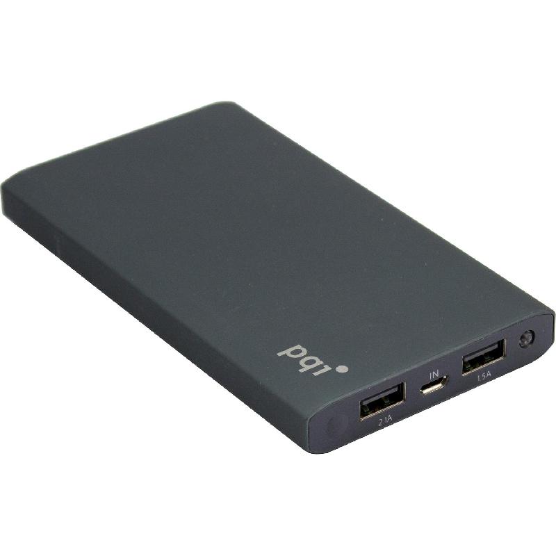 PQI iPower Power Bank Charger Fast Battery Charging 12000 mAh Dual USB