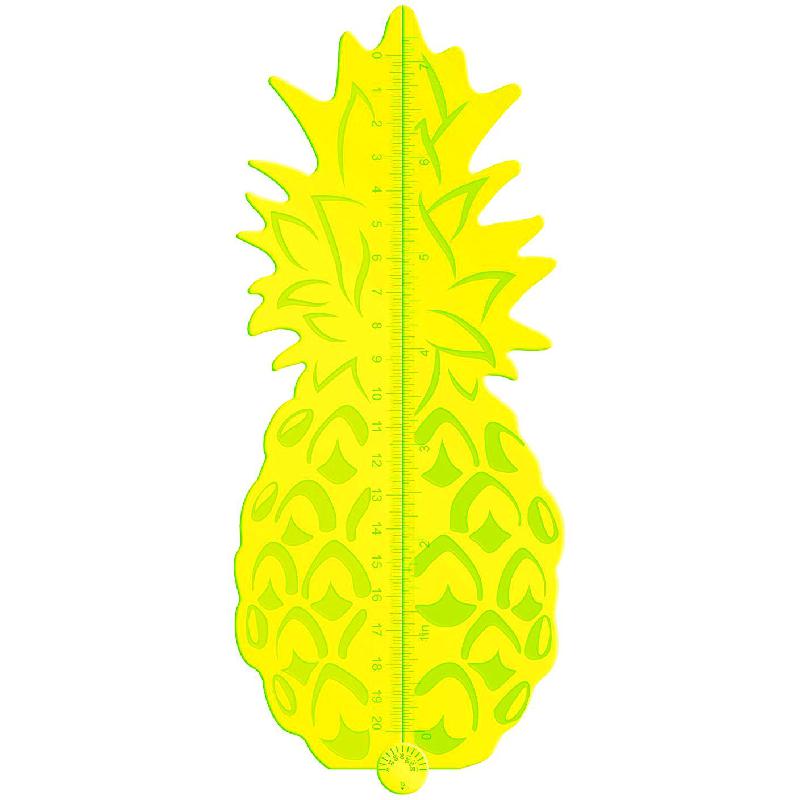 Mustard Tropical Ruler | Rulers & Measuring Instruments | School Supplies | Rulers & Geometrical Sets | Clearance Offers | Shop By Grade | Grade 4-6 | Grade 1-3
