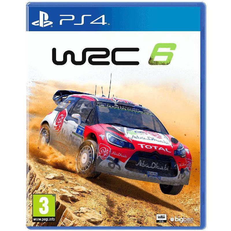 WRC (World Rally Championship) 6 PlayStation 4 (Games) Bluray Disc