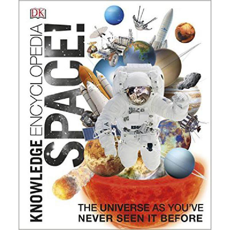 DK Knowledge Encyclopedia: Space - The Universe as You've Never Seen it Before | Children Books | Children - Reference/Ency | English Books | Global Shipping | Children Encyclopedia (8+)