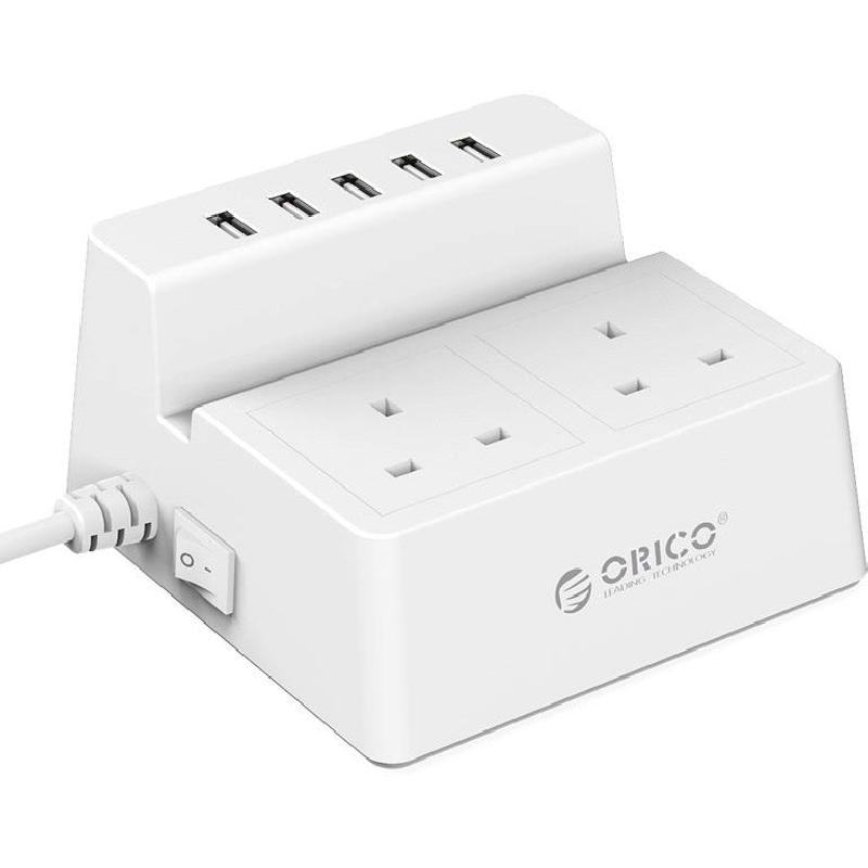 ORICO Surge Protector + USB Charger 1.50 m ( 4.92 ft ) Jarir Bookstore Qatar