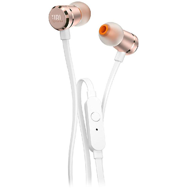 JBL Tune 290 InEar Earphones Wired Rose Gold Jarir Bookstore KSA