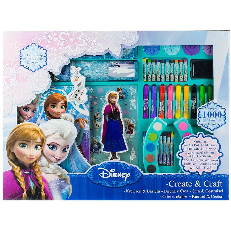 Frozen Create & Craft - Paint, Colour & Draw Color Accessory Set ...