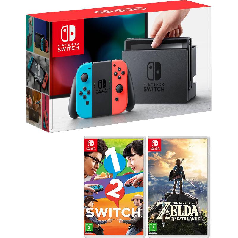 Nintendo Switch Switch 32 GB Bundle with 1-2 Switch;The Legend of