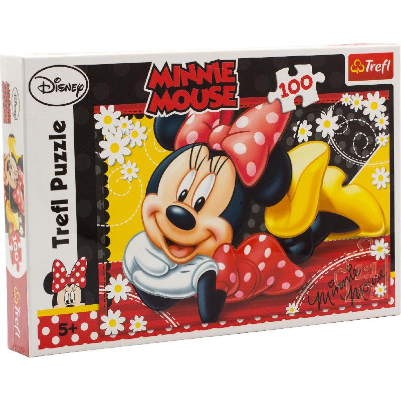 Trefl Minnie Happy Minnie Picture Puzzle 100 Pieces - Jarir Bookstore KSA