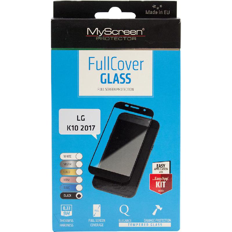 MyScreenPROTECTOR Full Cover, 2.5D, Black Frame Smartphone Screen