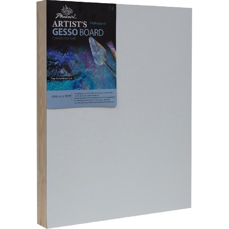 Phoenix Artist's Gesso Canvas Panel Board | Canvasses & Accessories | Easel & Canvas | Arts & Crafts