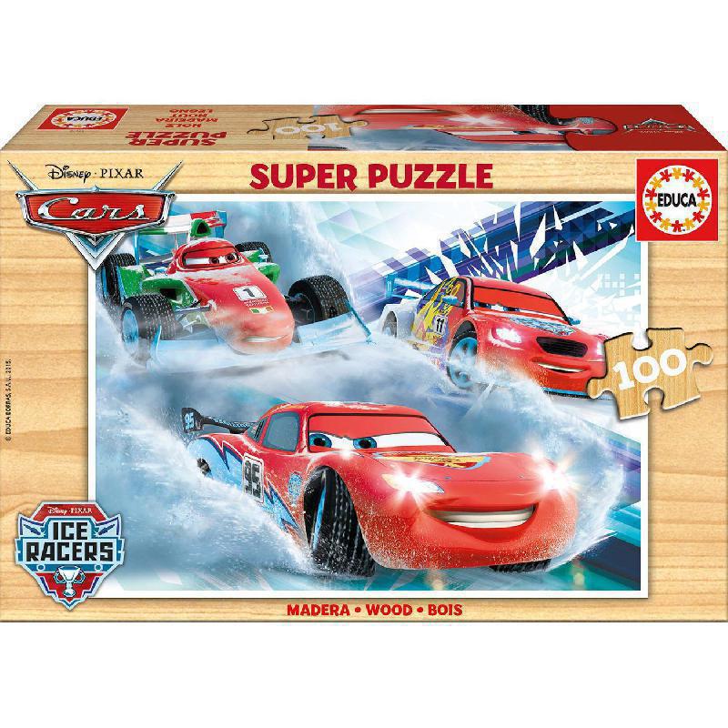 Educa Super Puzzle Disney Pixar, Cars - Ice Raiders Picture Puzzle 100 ...