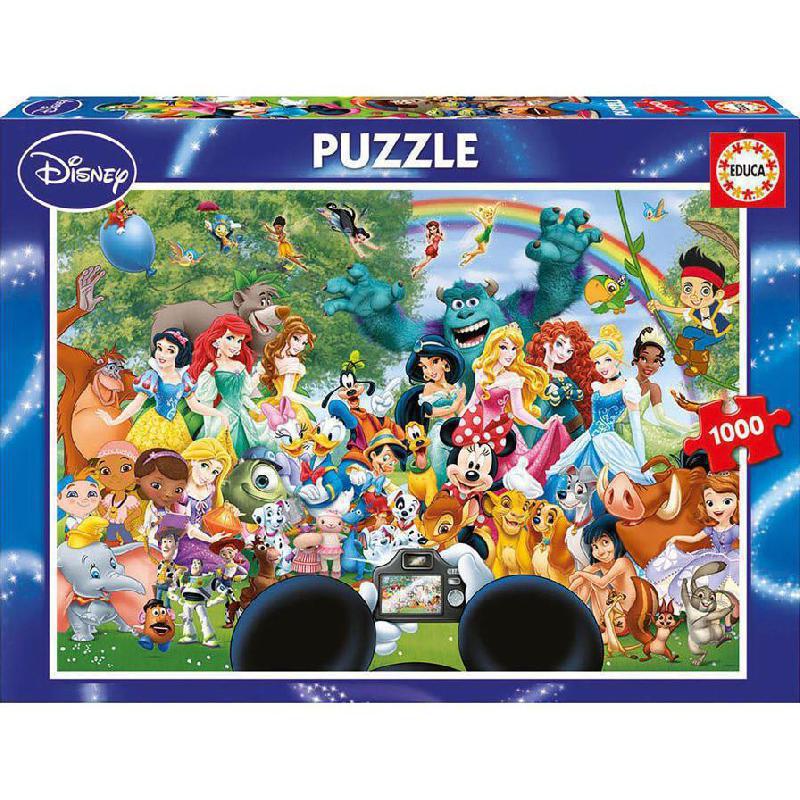 Educa Marvellous World of Disney Picture Puzzle 1000 Pieces - Jarir ...