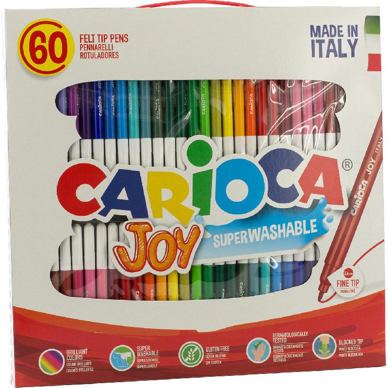 Giotto Carioca Joy Marker – 12 Stifte Mit Feiner Filzspitze, Waschbar