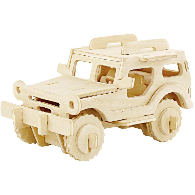 Rowood Jeep Transportation 3D Puzzle | Toys & Kids Learning | Puzzles | Puzzles & Skill Games
