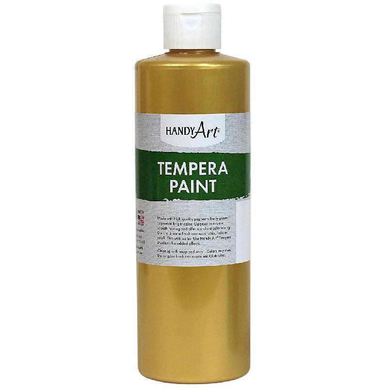 هاندي آرت Metallic Tempera ألوان رسم ذهبي - مكتبة جرير السعودية