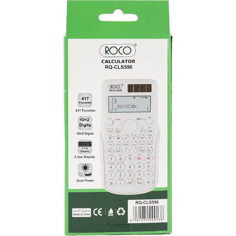 Roco Scientific Calculator | Office Equipment | Calculator, Cash Register & Supplies | Office Supplies | Shop By Grade | Grade 4-6 | Grade 7-9 | Grade 10-12 | University Roco Scientific Calculator | Office Equipment | Calculator, Cash Register & Supplies | Office Supplies | Shop By Grade | Grade 4-6 | Grade 7-9 | Grade 10-12 | University