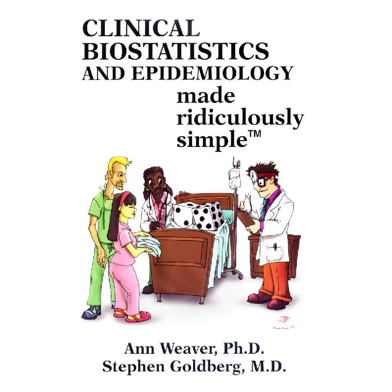 Clinical Biostatistics (Made Ridiculously Simple) | English Books | Medical Books | General Health | Global Shipping