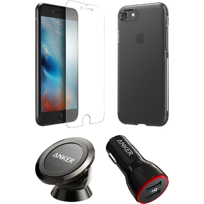 Anker Bundle Kit Smartphone Case Bundle, for iPhone 8, Black price in
