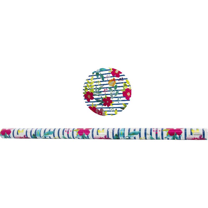 The Gift Wrap Company Parisian Floral Fashion لفة هدايا  - مكتبة جرير السعودية