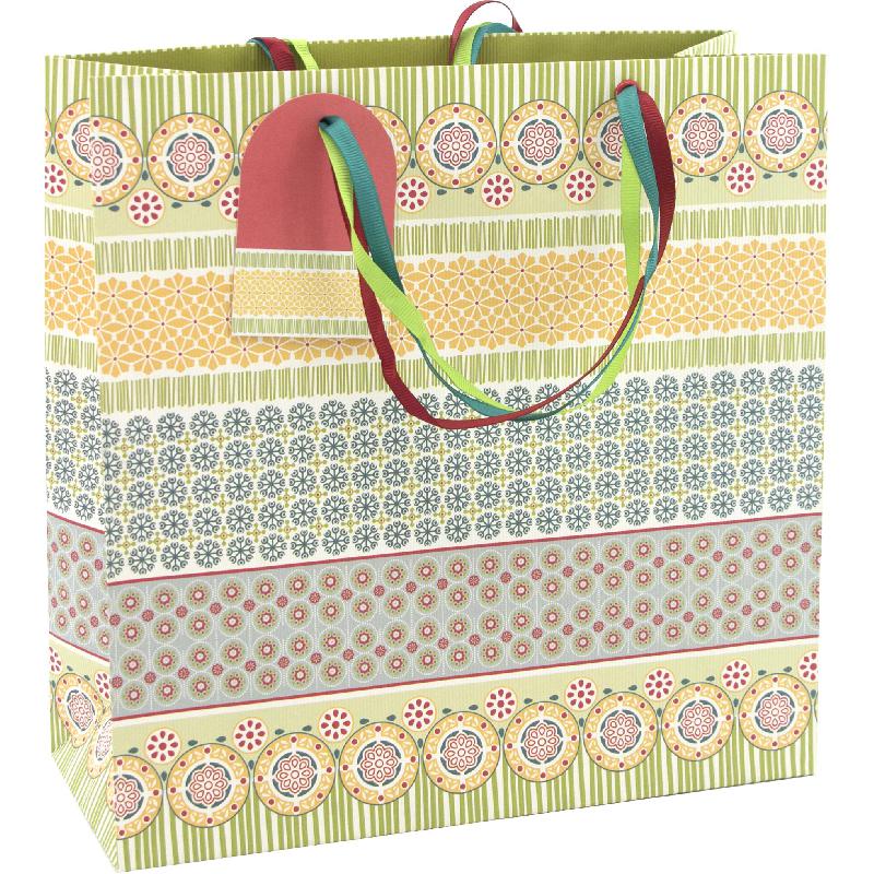 The Gift Wrap Company Gift Bag, Primrose, Medium, Assorted Color Prints