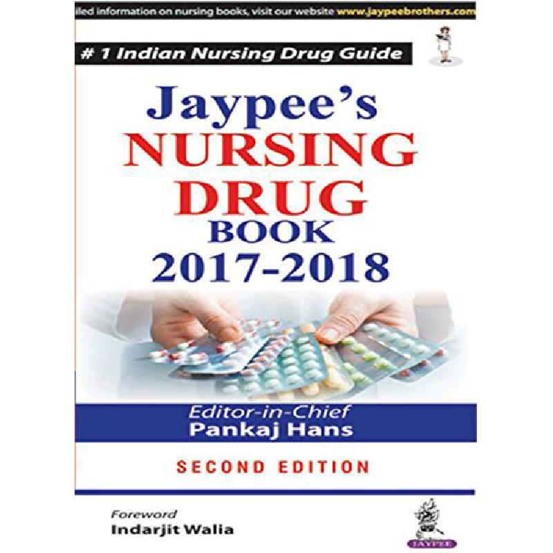 Jaypee's Nursing Drugbook 2017-2018 | Medical Books | Nursing | English Books | Best Deals | Global Shipping