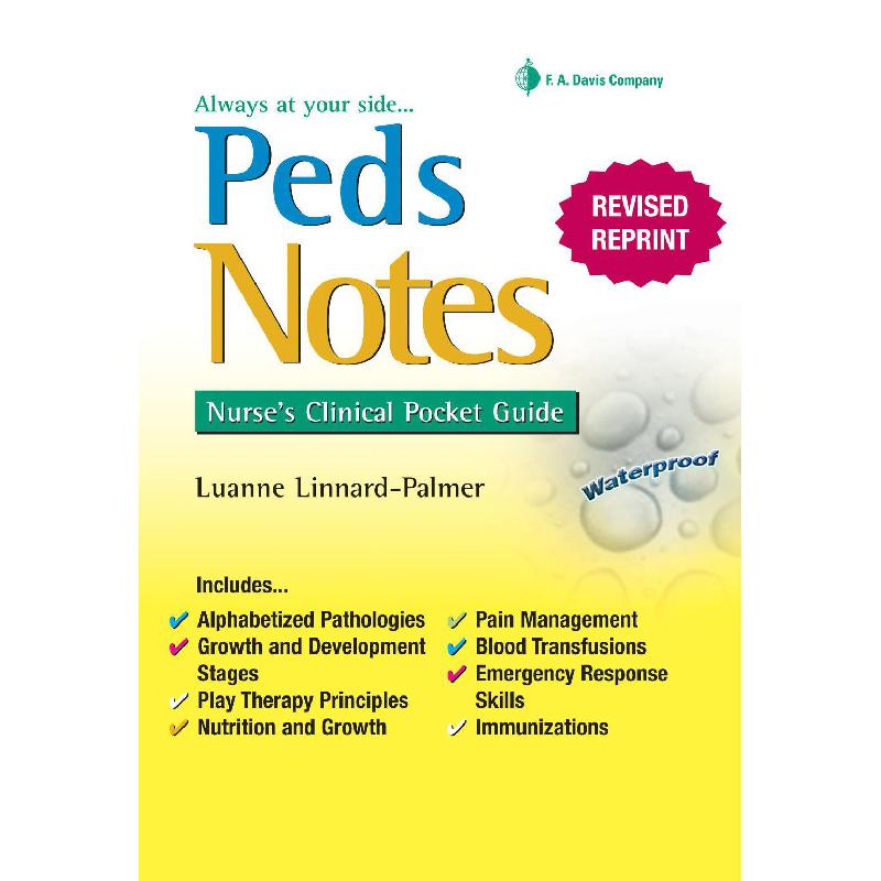 Peds Notes Nurse's Clinical Pocket Guides Luanne LinnardPalmer Jarir