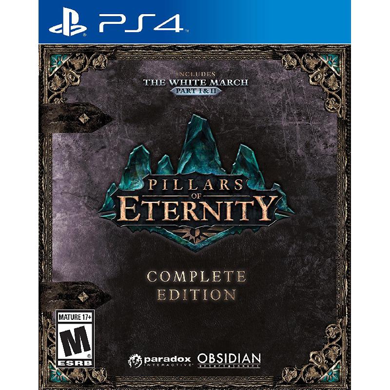 Pillars of Eternity Complete Edition PlayStation 4 (Games) Bluray Disc