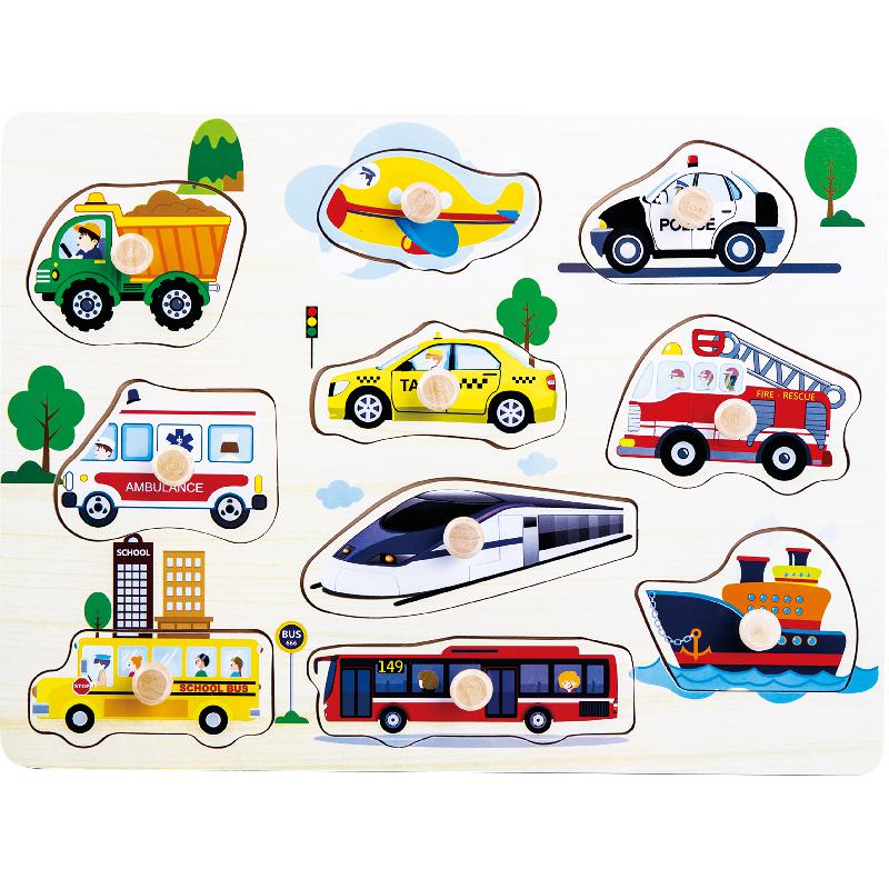 Roco Vehicles Puzzle Educational Activity Set | Learning Aids | Learning Shapes & Colors | Toys & Kids Learning | Shop By Grade | Kinder Garten