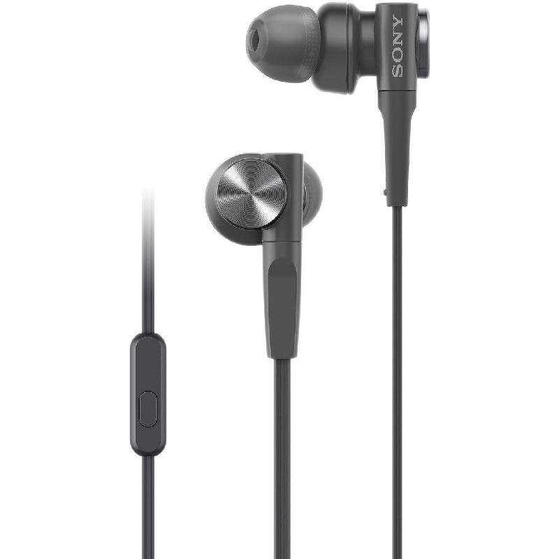Sony Extra Bass InEar Earphones Wired Black Jarir Bookstore KSA