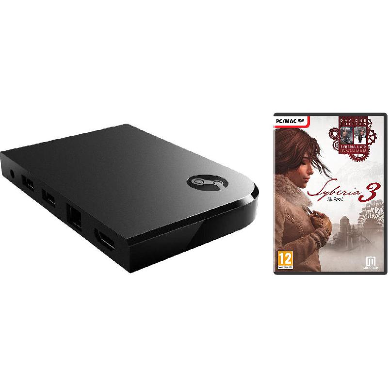 Steam Link + Syberia 3 Game Bundle PC Gaming Accessory Jarir