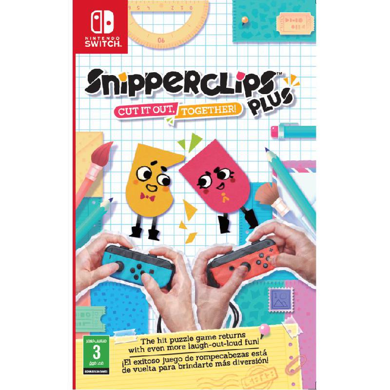 Snipperclips Plus Cut it Out, Together! Switch/Switch Lite (Games