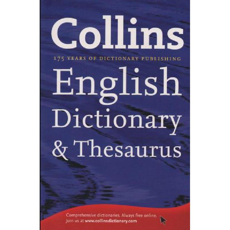 Collins English Dictionary & Thesaurus Staffs of Harper Collins Jarir
