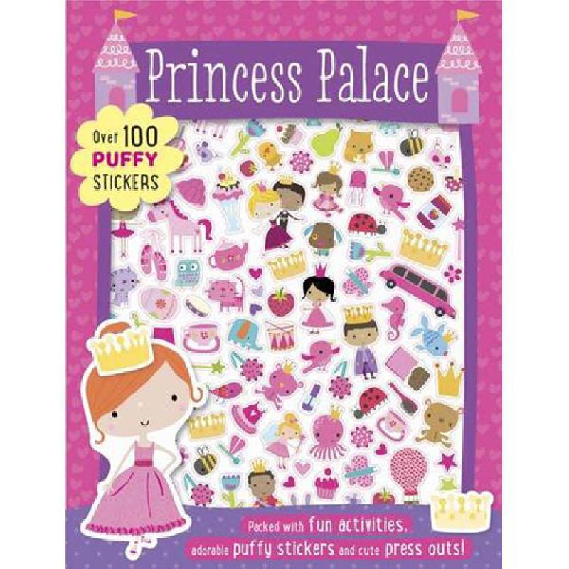 Princess Palace (Puffy Sticker Activity) | Children Books | English Books | Children - Reference/Ency | Global Shipping | Children - Younger (6-9) | Children Sticker Books (5 - 8)