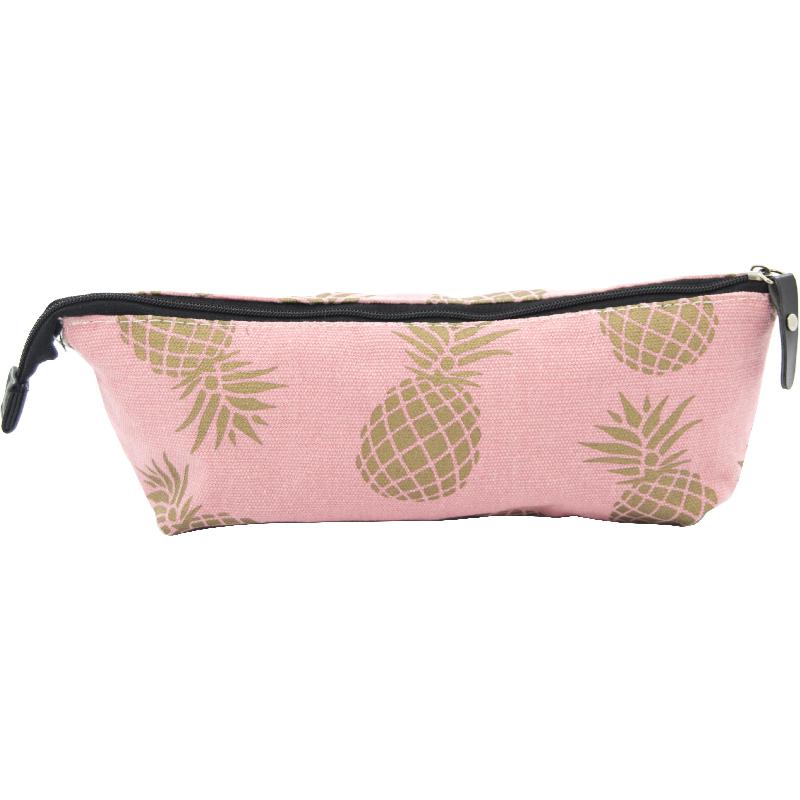 Soft Pencil Case, Pineapple, Pink