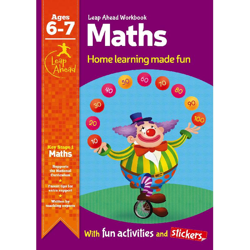 Maths, Home Learning Made Fun, Age 67 (Leap Ahead Workbook)