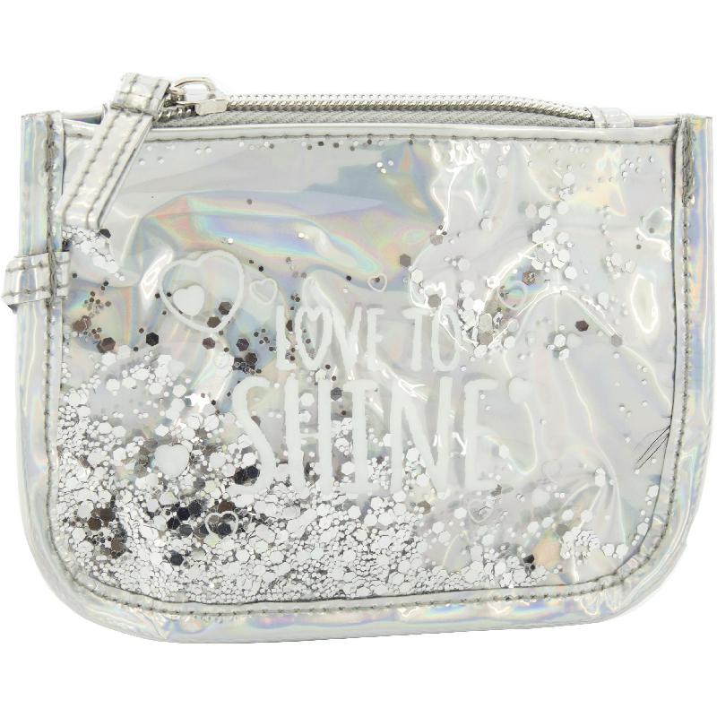 Soft Pencil Case, Pouch, Silver