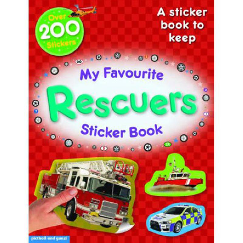 My Favourite Rescuers Sticker Book My Favourite Sticker Books Anna ...