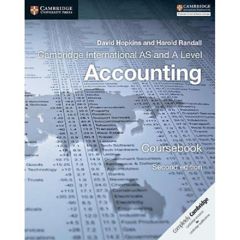 AS and A Level Accounting Coursebook | Education | Educational Guides | English Books | Global Shipping