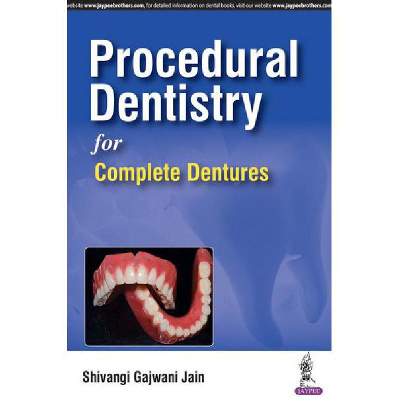 Procedural Dentistry for Complete Dentures | الكتب الطبية | الكتب الانجليزية | طب الأسنان | أفضل العروض | الشحن الدولي