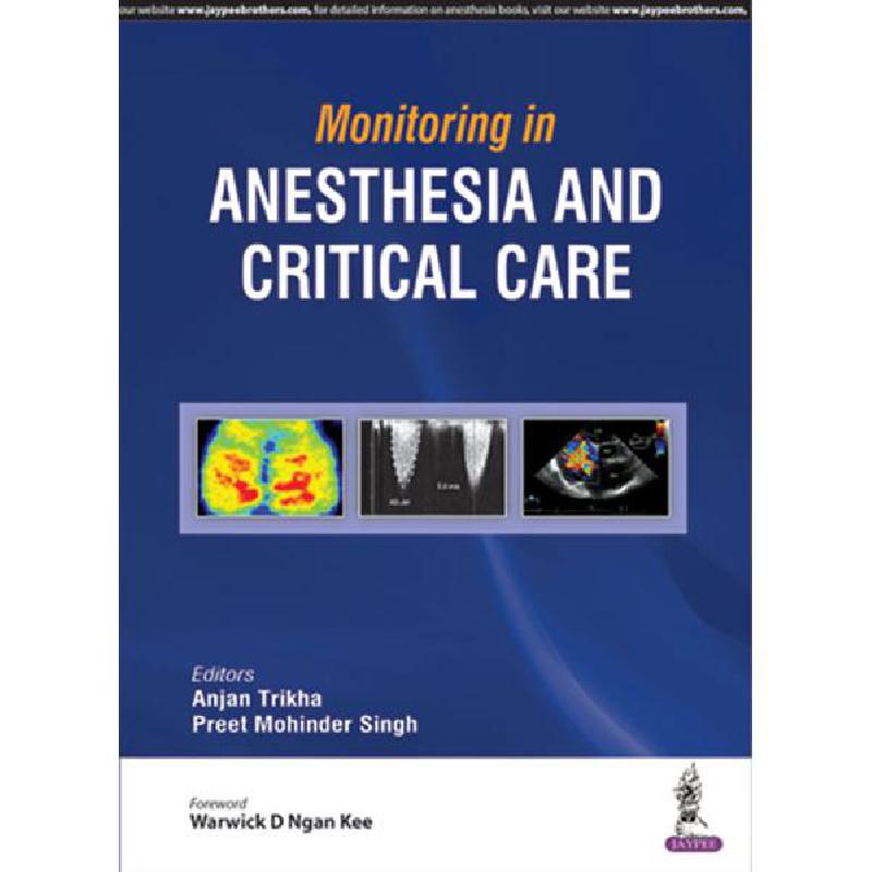 Monitoring in Anesthesia and Critical Care | الكتب الطبية | التخدير | الكتب الانجليزية | أفضل العروض | الشحن الدولي | عروض التصفية