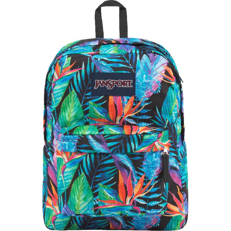 JanSport Superbreak Vivid Paradise Backpack Jarir Bookstore KSA