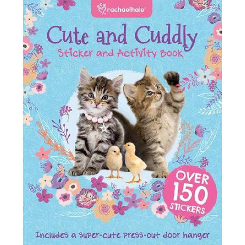 Cute and Cuddly - Sticker and Activity Book | Children Books | English Books | Children - Reference/Ency | Global Shipping | Children - Younger (6-9) | Children Sticker Books (5 - 8)