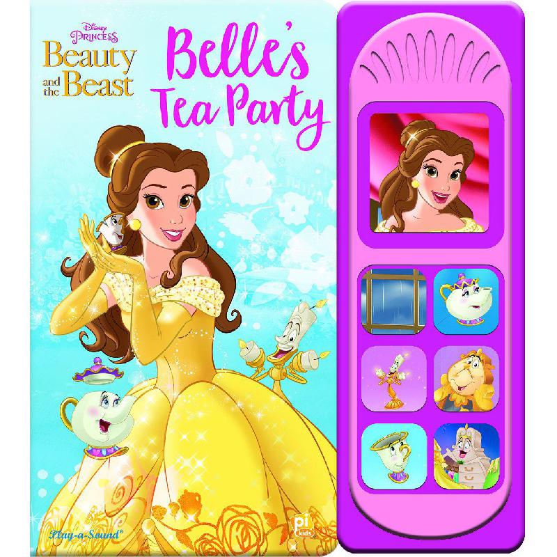Little Sound Book - Belle's Tea Party | Children Books | English Books | Global Shipping | Children - Preschool (1-5) | Children Sound Books (3 - 5)