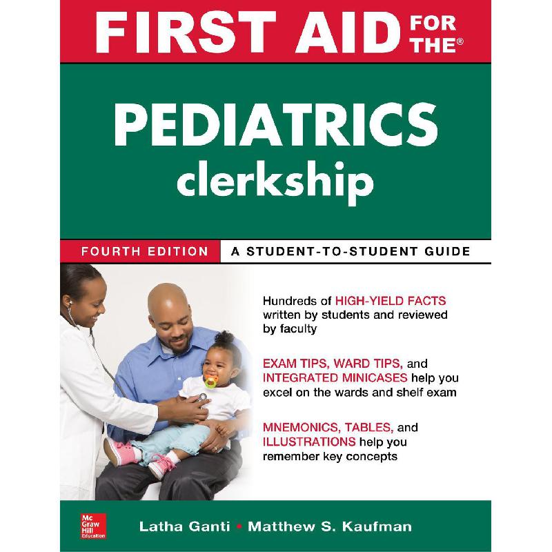 First Aid for The Pediatrics Clerkship | الكتب الطبية | طب الأطفال | الكتب الانجليزية | وصل حديثاً | الشحن الدولي