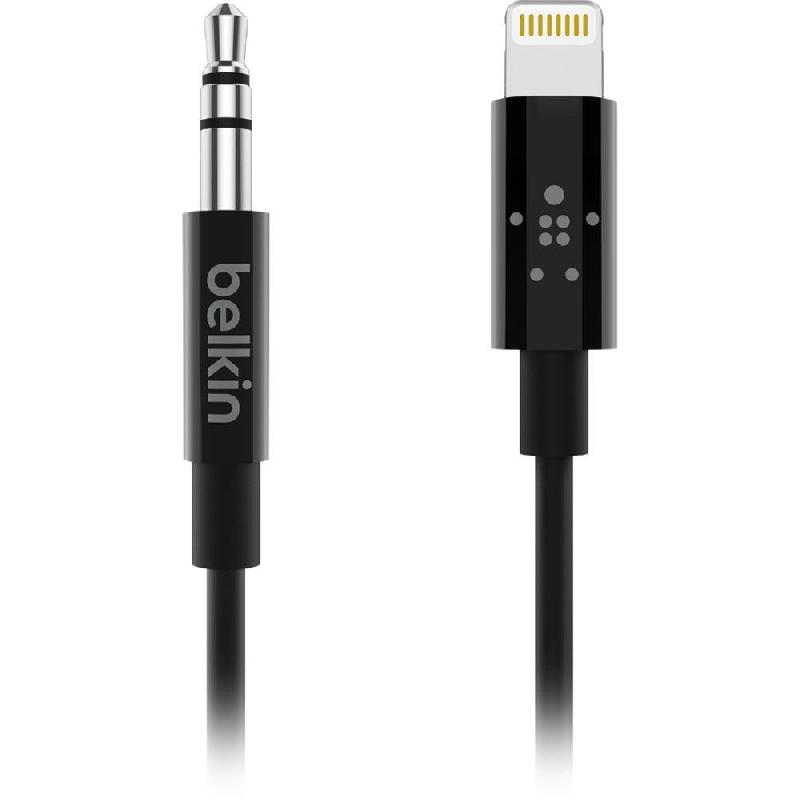 Belkin AV10172bt03 Lightning to 3.5 mm Audio Cable Cable Adapter | Smartphone Accessories | Smartphone Cables | Best Deals