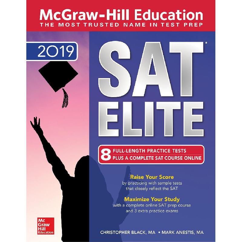 SAT Elite 2019, Cross-Platform Prep Course McGraw-Hill Education ...