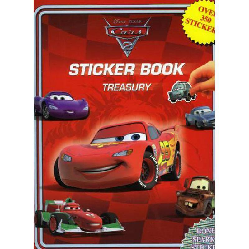 Disney PIXAR Cars 2 Sticker Book Treasury KSA